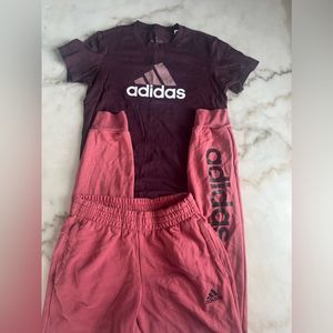 Adidas Joggers and T-Shirt bundle